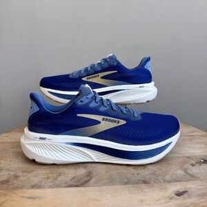 Brooks Ghost 17 Shoes Mens Size 10.5 Beacon Blue Moonlight/Starfish Road Running